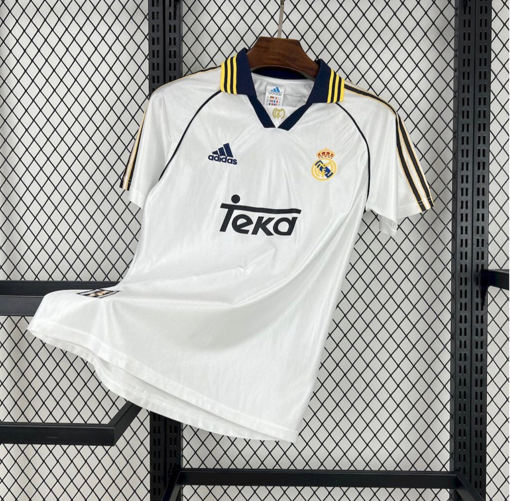 Maillot rétro domicile du Real Madrid 1998/00