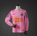 Maillot rétro manches longues Santos 12/13 – Rose