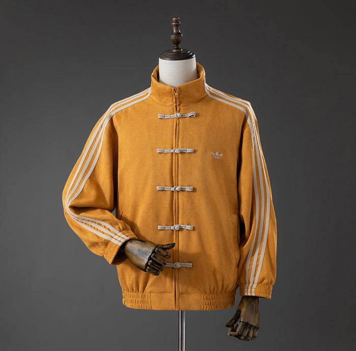 Veste style Tang (Nouvel An chinois) — Orange