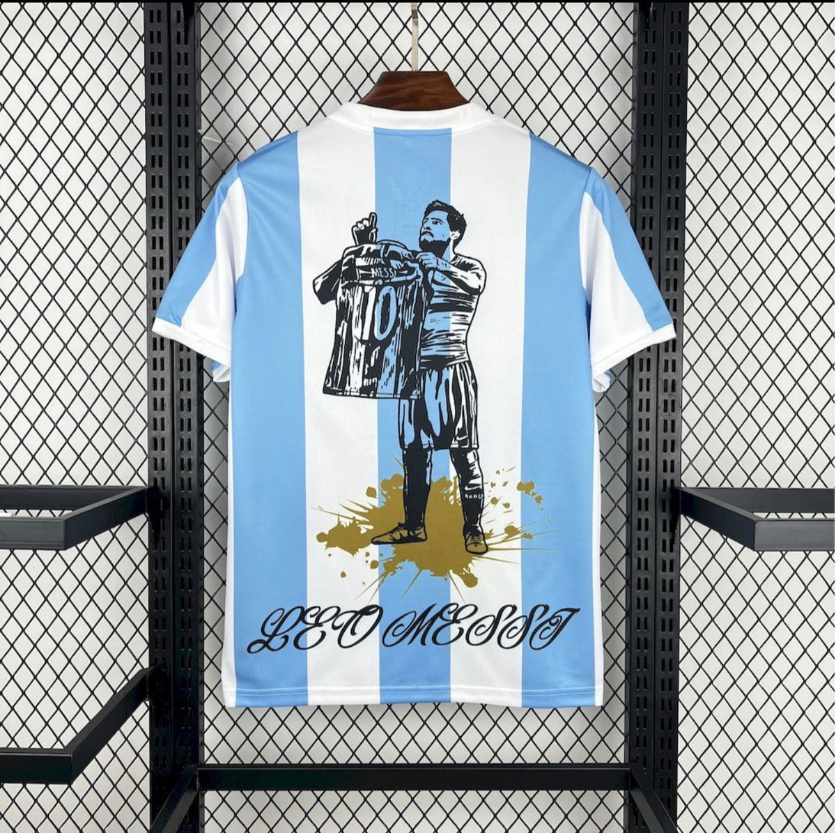 Argentina 202425 Adidas 50th Anniversary Messi Jersey