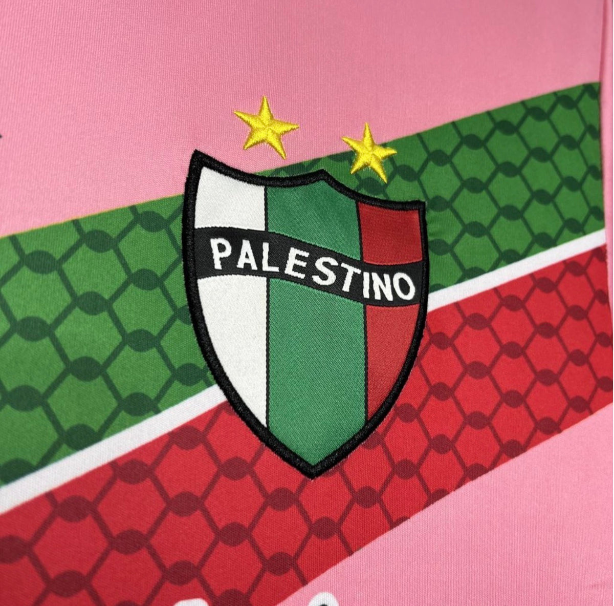 Palestino Pink Graffiti Jersey 2024-25