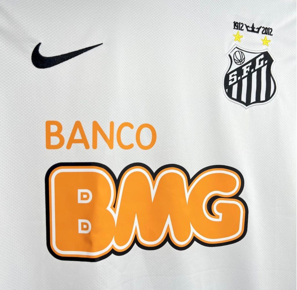 Maillot rétro domicile manches longues de Santos 2011/12