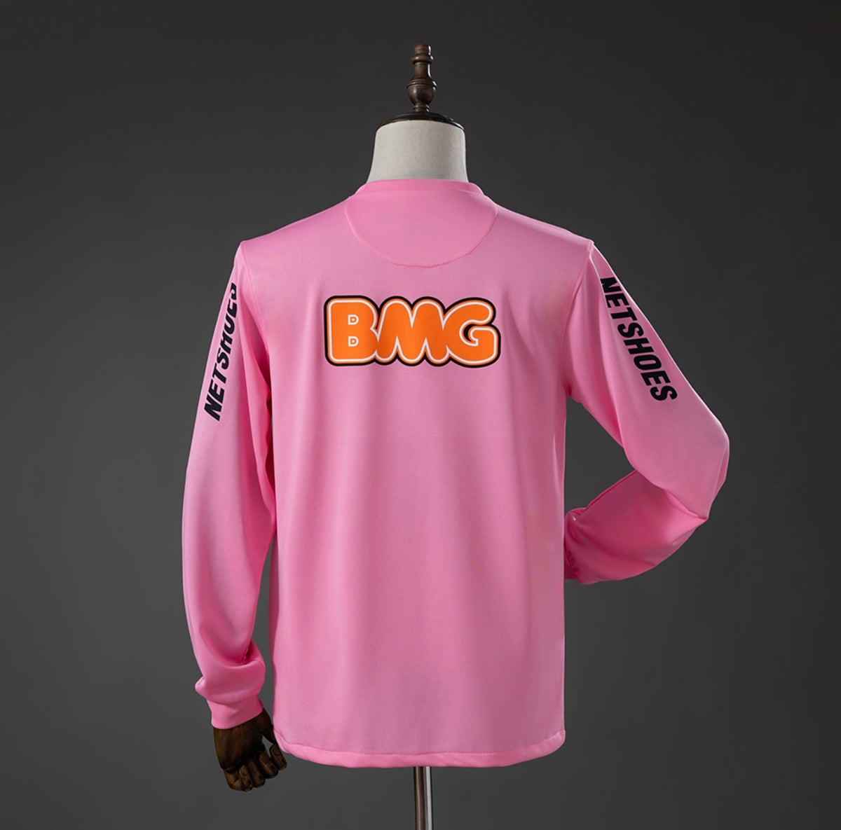 Maillot rétro manches longues Santos 12/13 – Rose