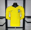 Maillot domicile Brésil 2026 Coupe du Monde manches longues – Homme