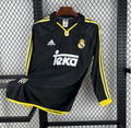 Maillot rétro extérieur manches longues du Real Madrid 1998/99