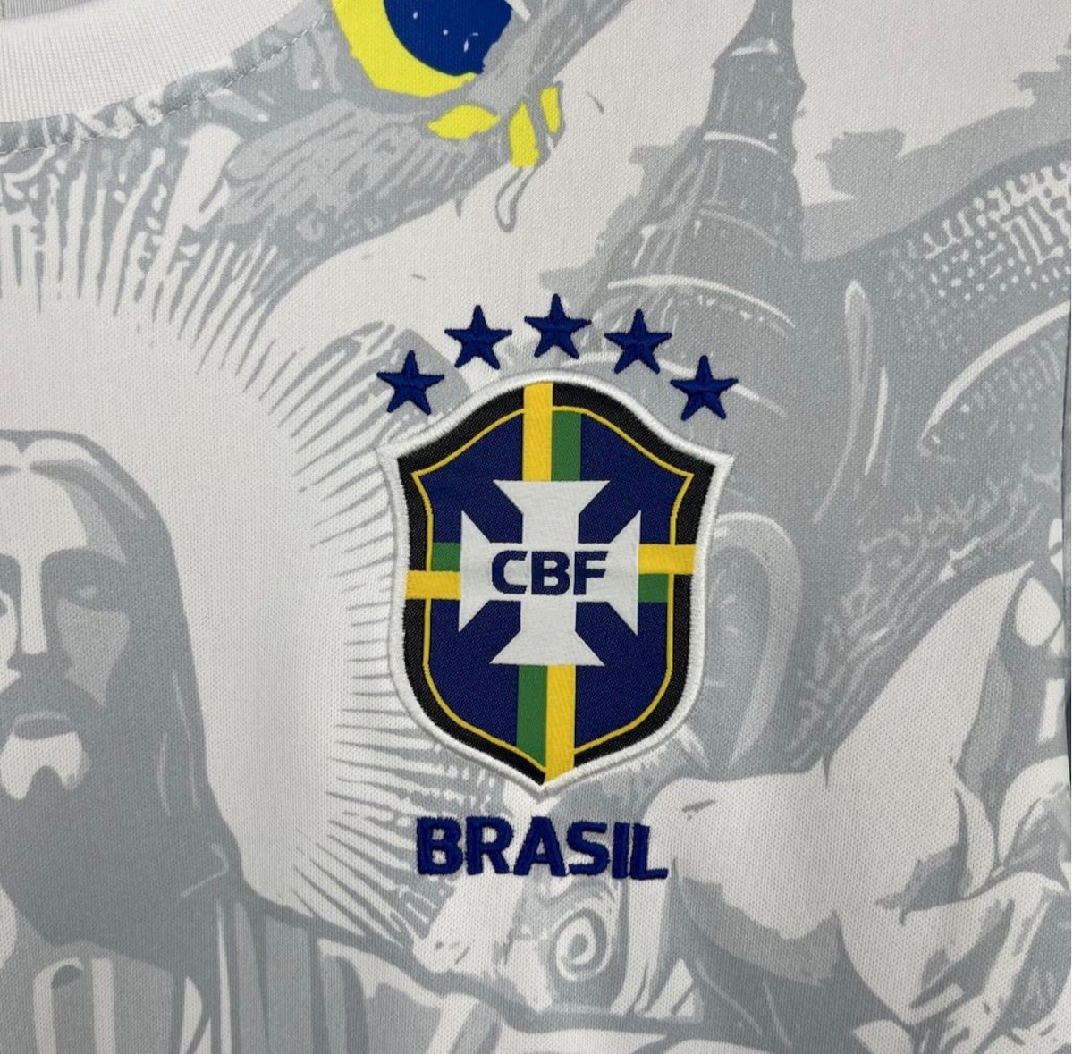 White Special Edition Brazil 2024/25 Jersey