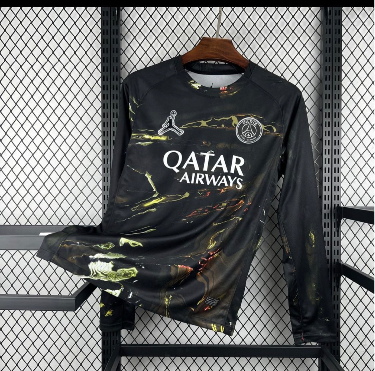 Men's PSG 2025/26 "Stadium Night" Long-Sleeve Jersey