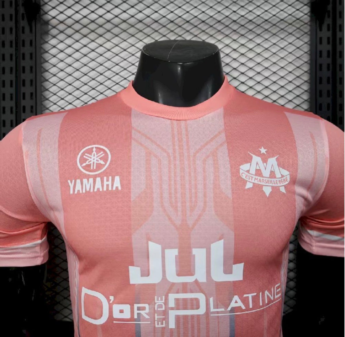 Olympique de Marseille 2025/26 Men's Pink Jersey