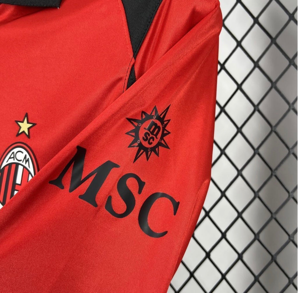 Men's AC Milan 2026-27 Fourth Away Long-Sleeved Football Jersey