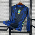 Maillot extérieur Brésil 2026 Coupe du Monde manches longues – Homme