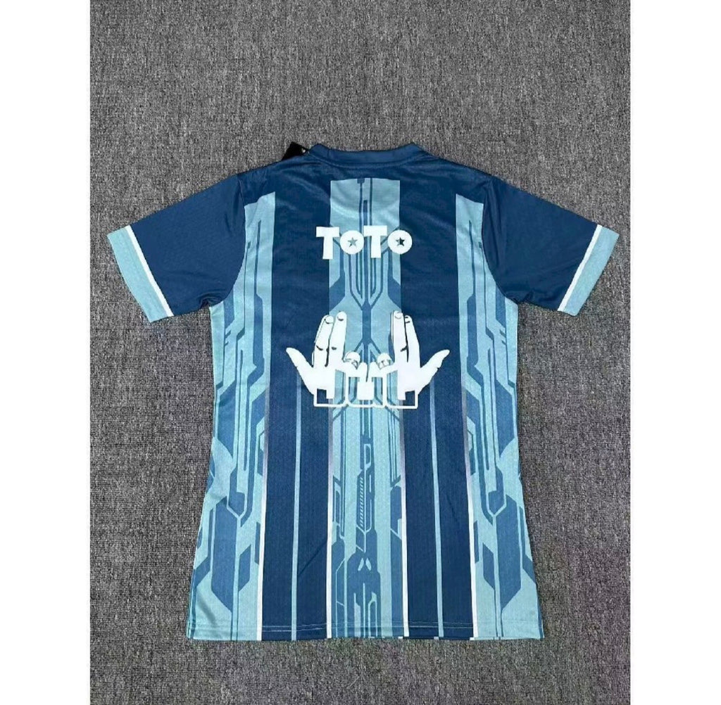 Maillot bleu homme de l’Olympique de Marseille 2025/26