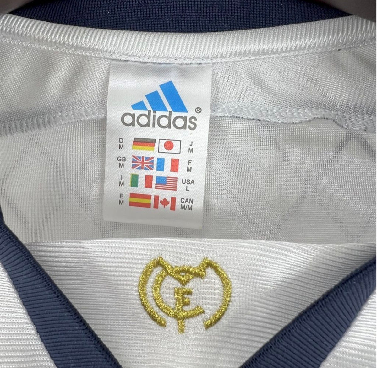Maillot rétro domicile du Real Madrid 1998/00