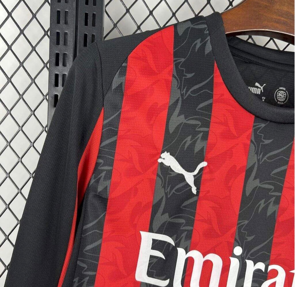 Maillot manches longues domicile AC Milan 2025/26