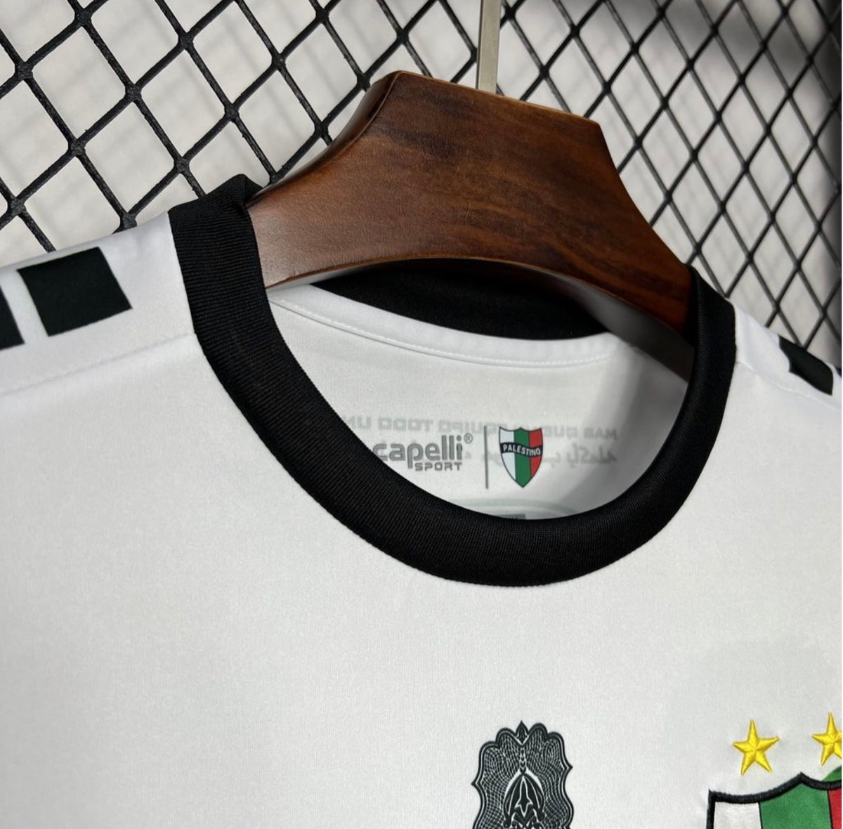 Maillot Palestino Blanc Graffiti 2024-25