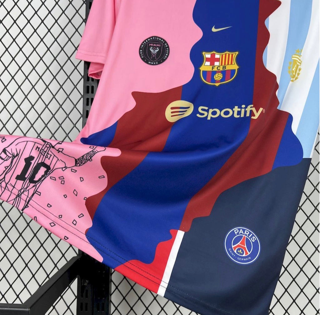 Maillot Lionel Andrés Messi Cuccitini, mix de tous les clubs