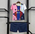 Kit enfant Lionel Andrés Messi Cuccitini, mix de tous les clubs