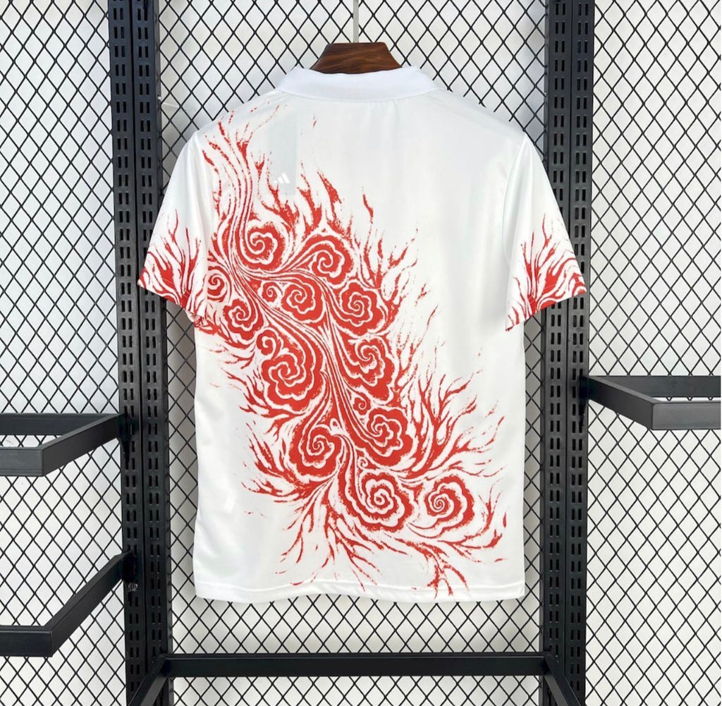 Maillot Japon 2025/26 édition Y-3 Flame