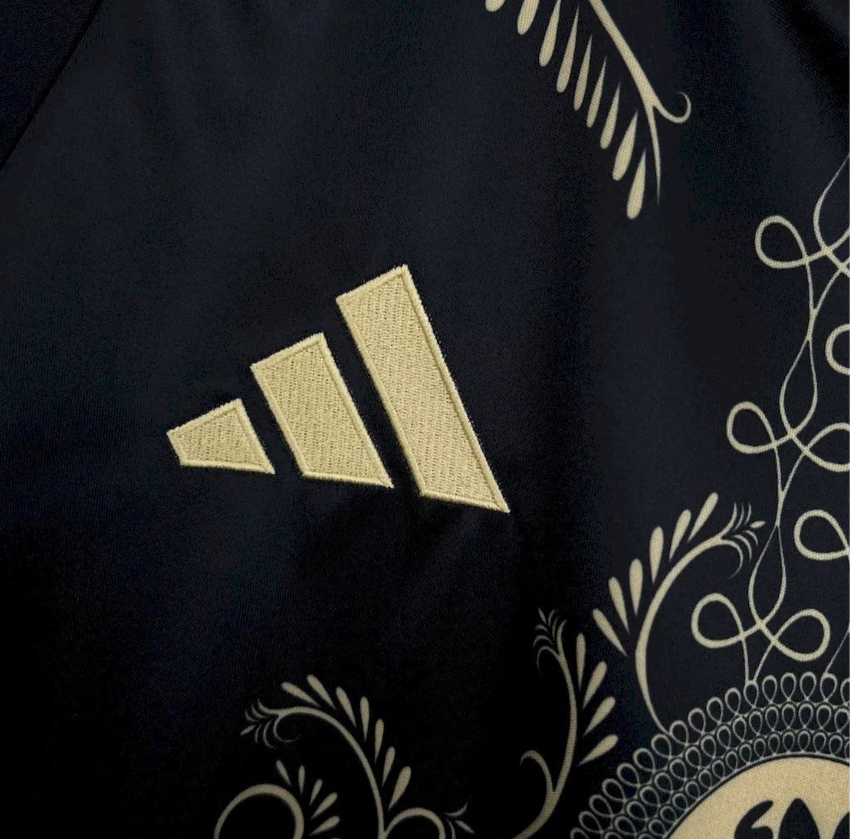 Algeria 2024/25 Karakou Black and Gold Jersey