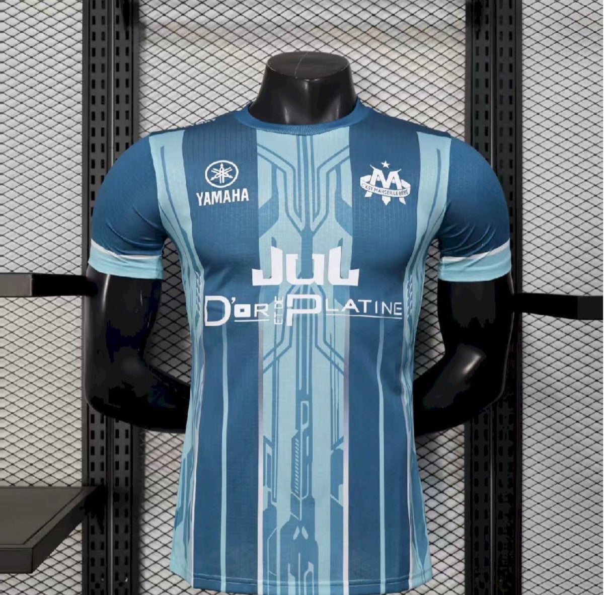 Men's Olympique Marseille Blue Jersey 2025/26