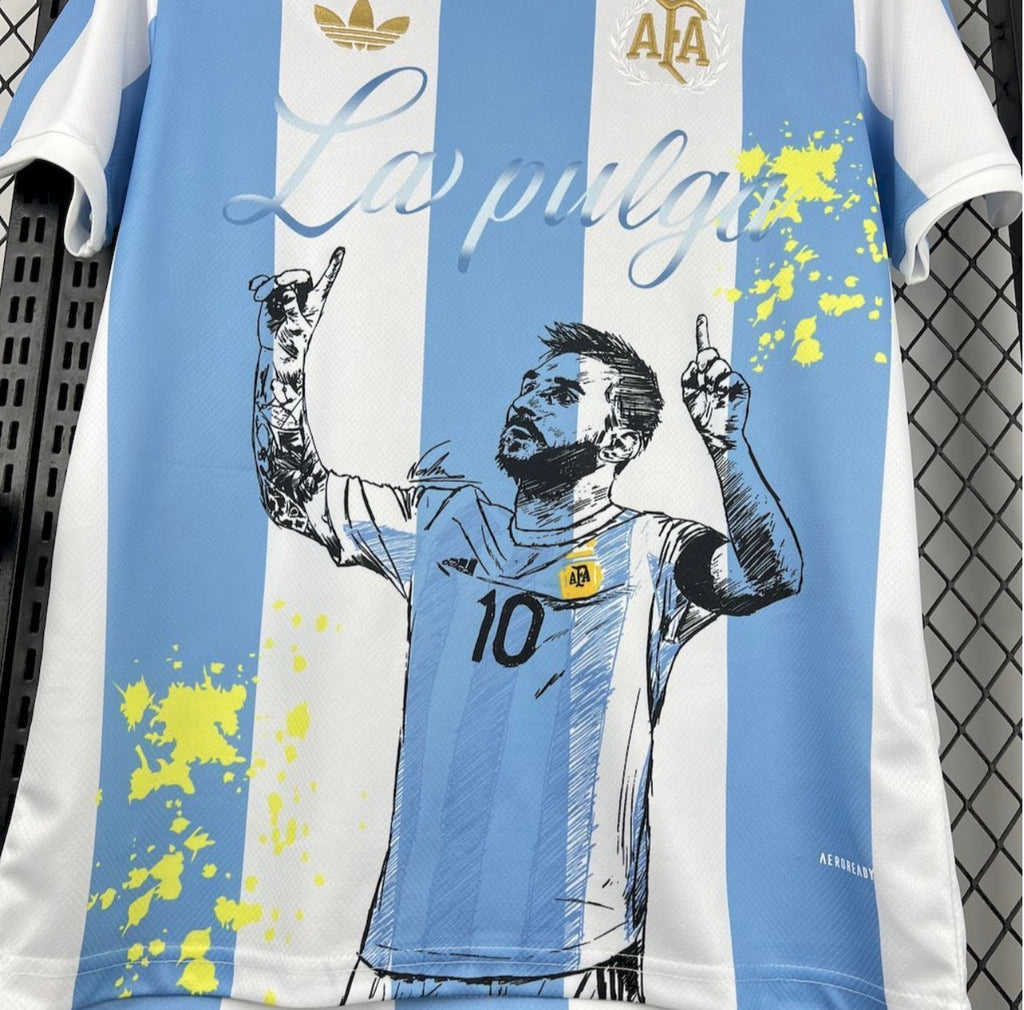 Argentina 202425 Adidas 50th Anniversary Messi Jersey