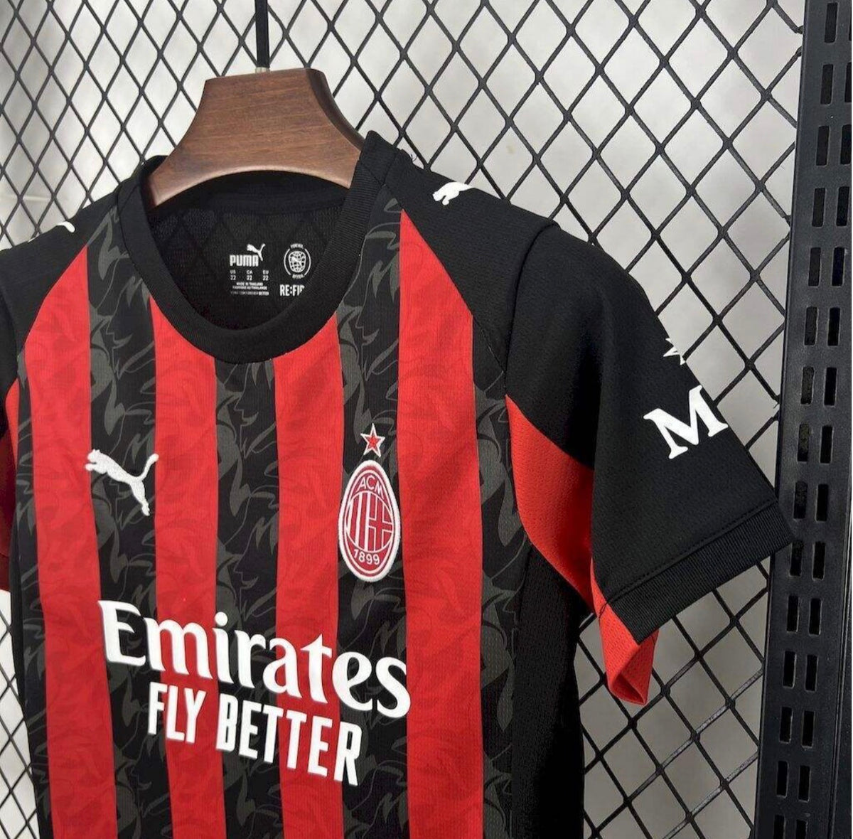 AC Milan 2025/26 Kids' Home Kit