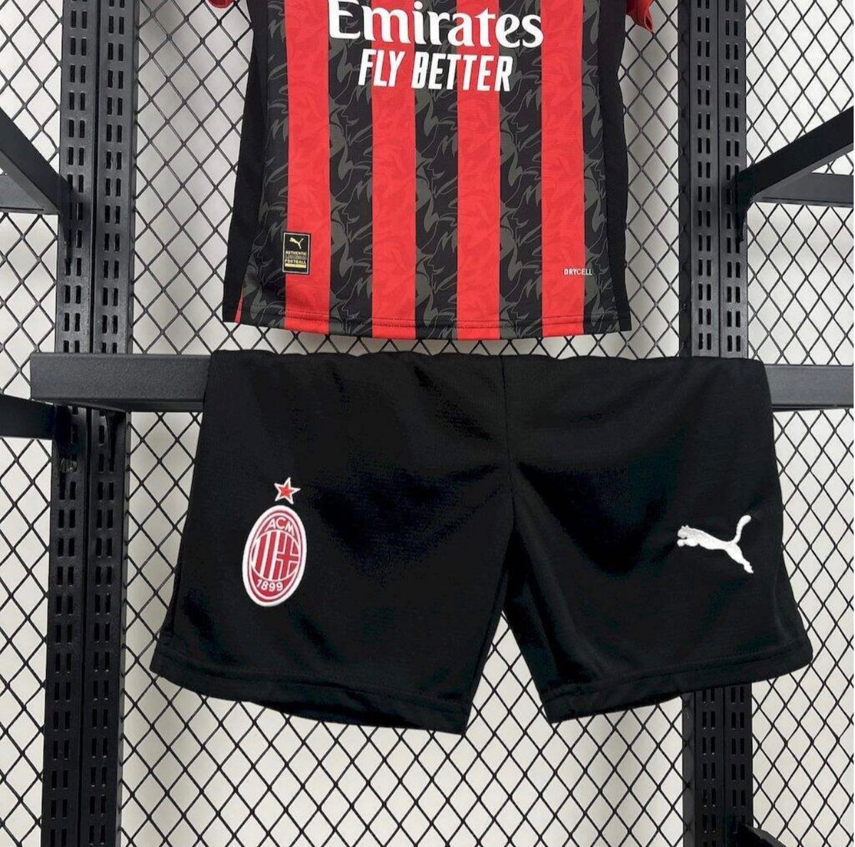 AC Milan 2025/26 Kids' Home Kit