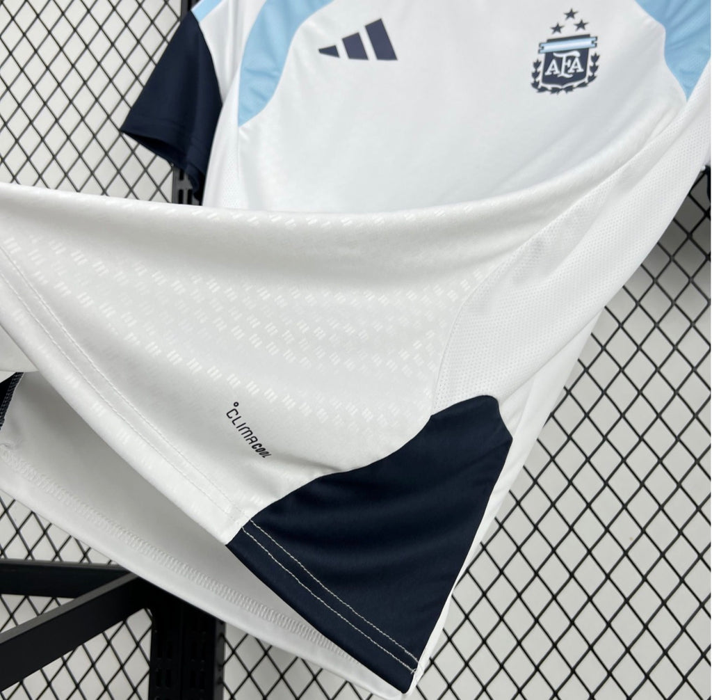 Maillot de pré-match Argentine Coupe du Monde 2026 Homme