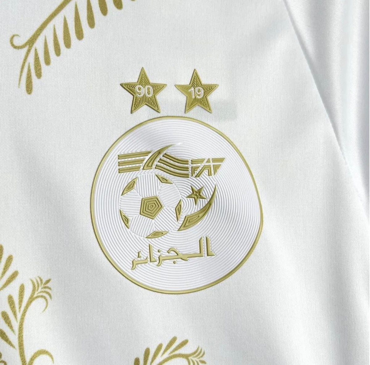 Algeria 2024/25 Karakou Black and Gold Jersey