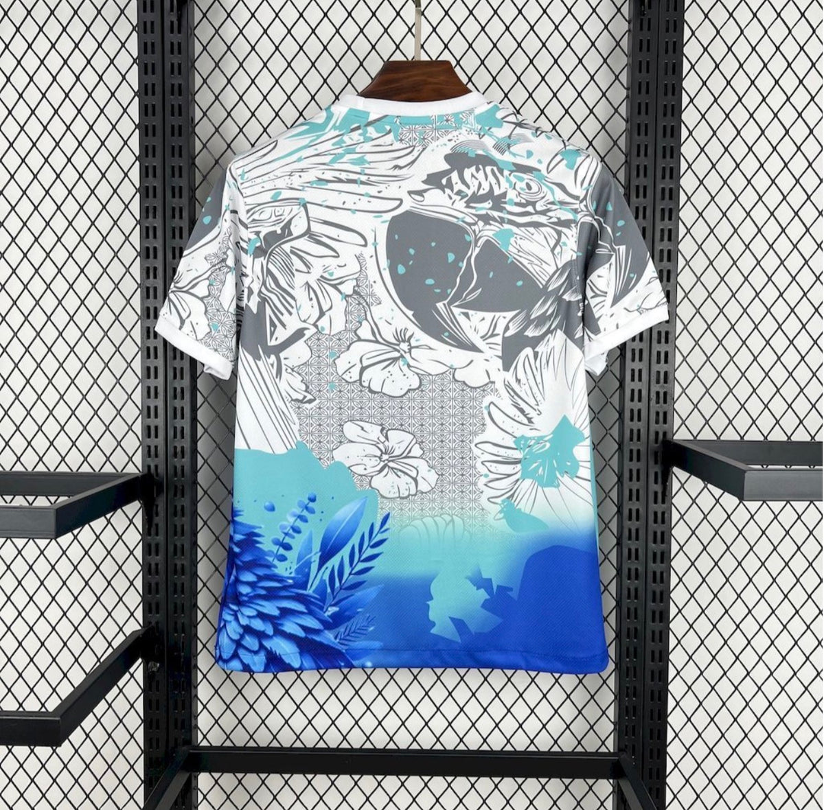 Maillot Joueur Édition Perroquet Blanc Brésil 2025/26
