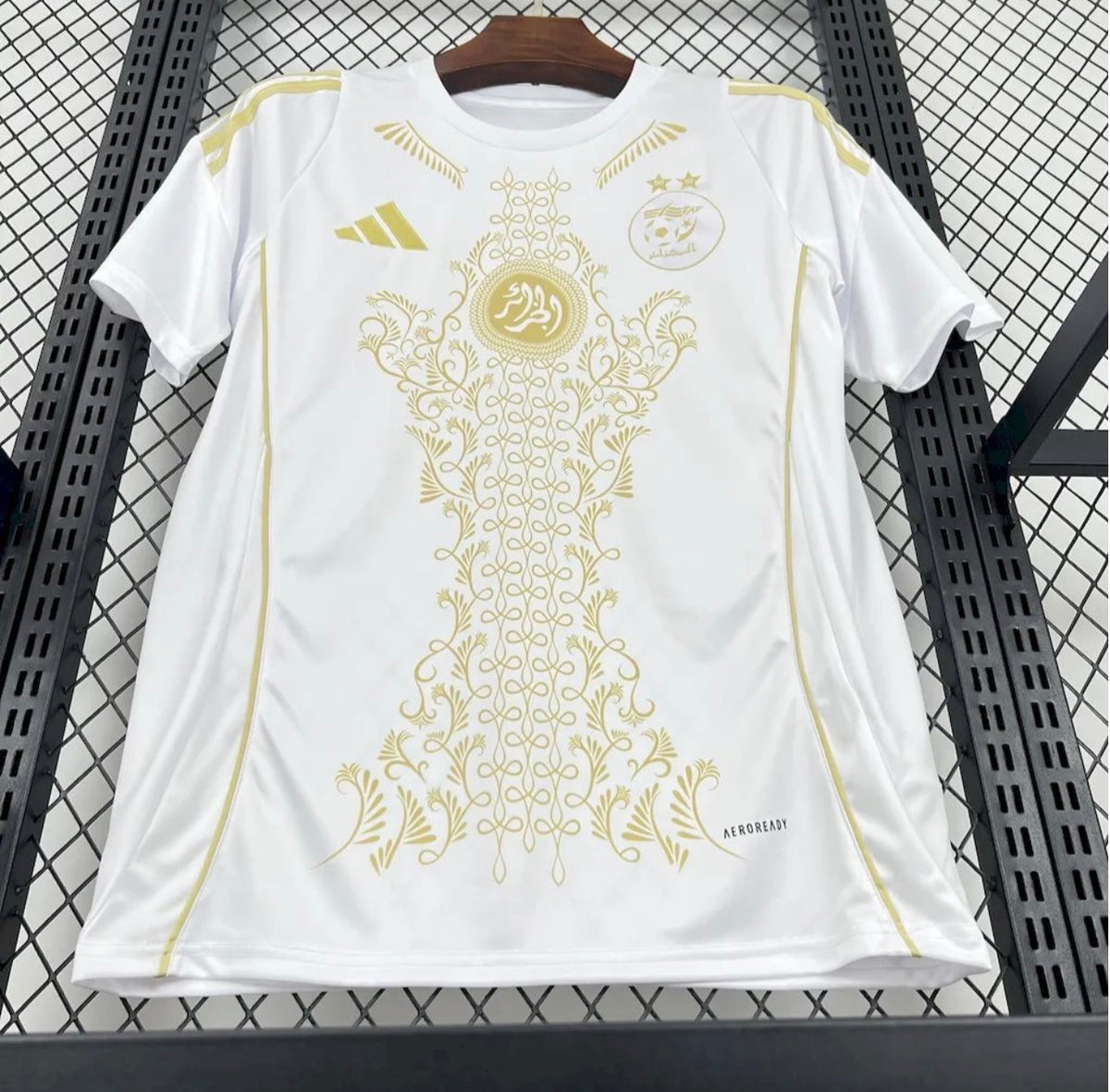 Algeria 2024/25 Karakou Black and Gold Jersey