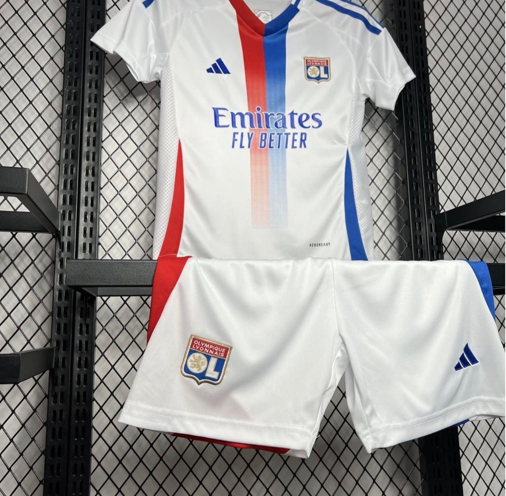 Tenue enfant domicile Olympique Lyonnais 2024/25