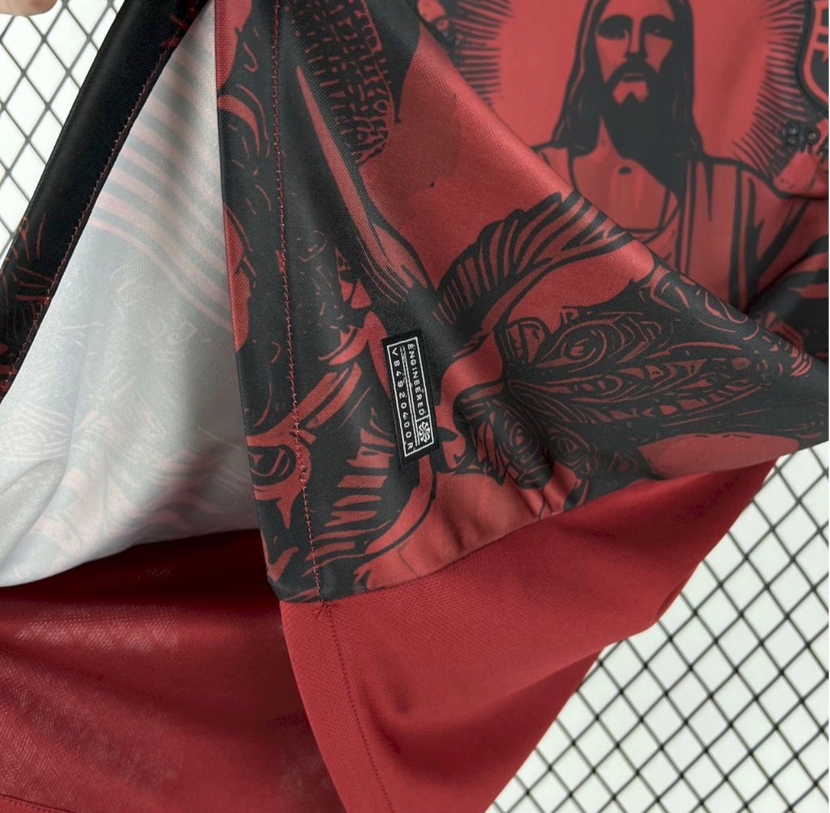 Special Edition Jordan Black and Red Brazil 2025/26 Jersey