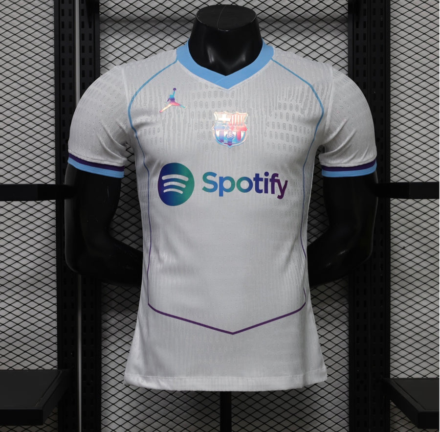 Maillot Barcelone Édition Spéciale Version Joueur 26-27 – Blanc