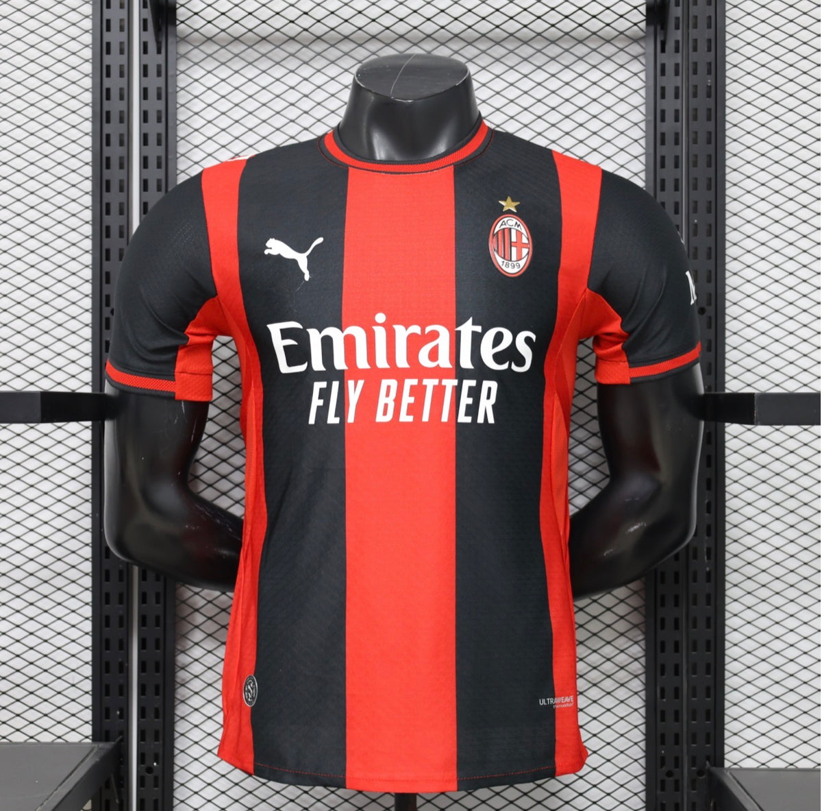 AC Milan 2026-27 Home Player Version Football Jersey