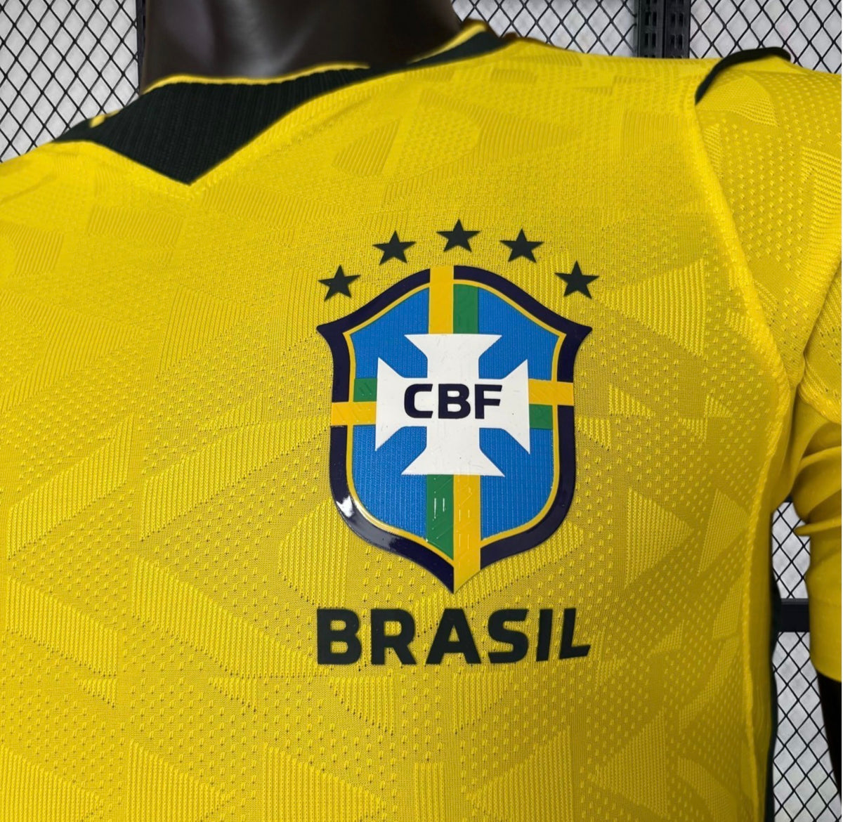 Men's Brazil 2026 World Cup Long-Sleeve Home Jersey