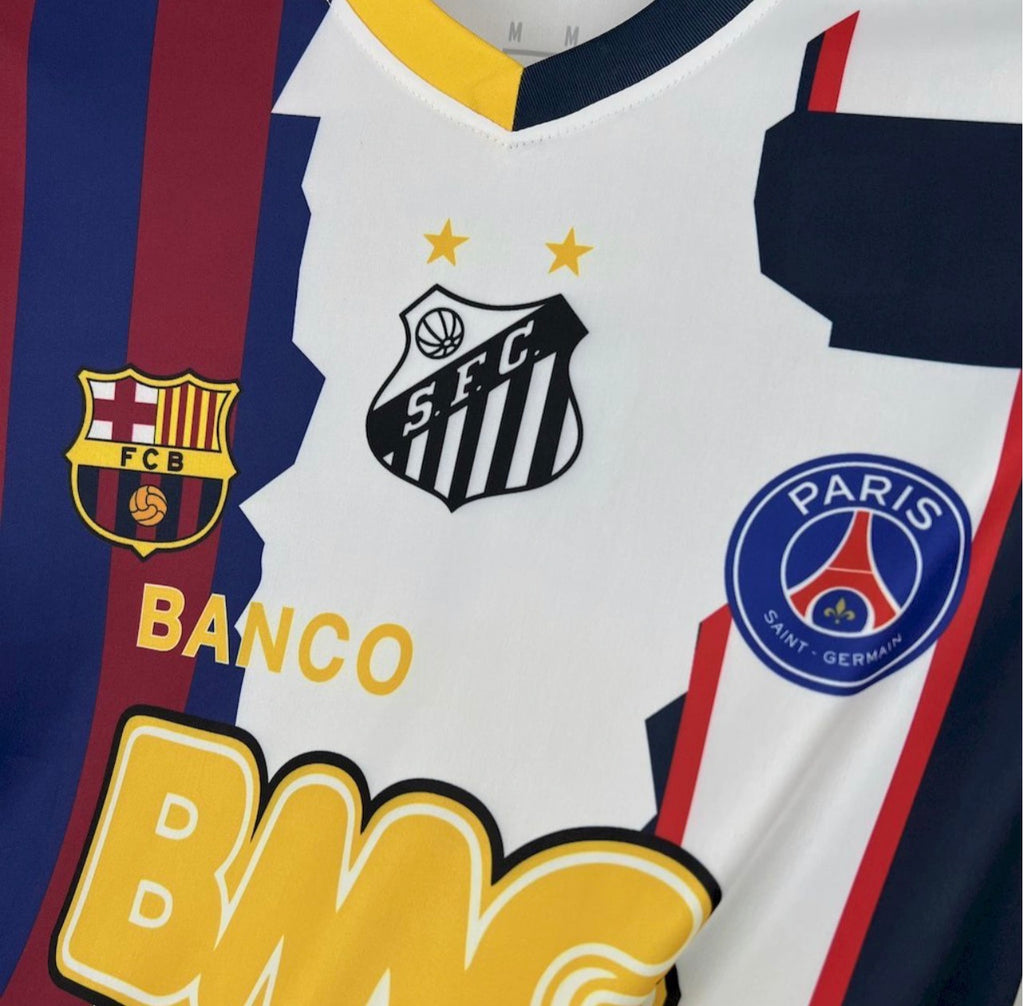 Maillot Neymar da Silva Santos Júnior, mix de tous les clubs