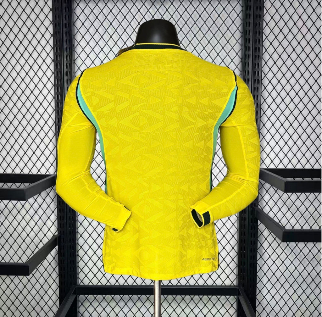 Maillot domicile Brésil 2026 Coupe du Monde manches longues – Homme