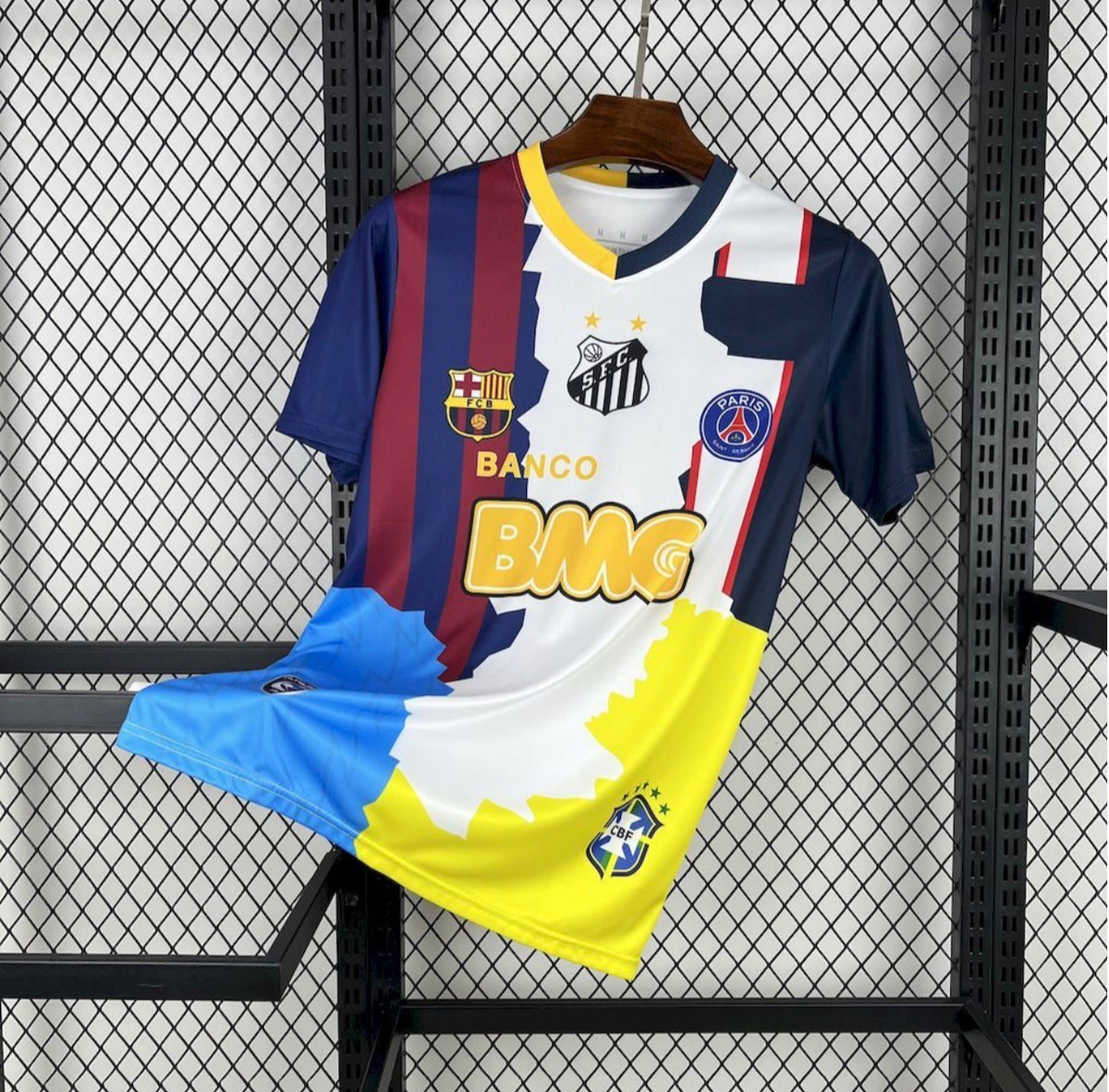 Neymar da Silva Santos Júnior jersey, mix of all clubs