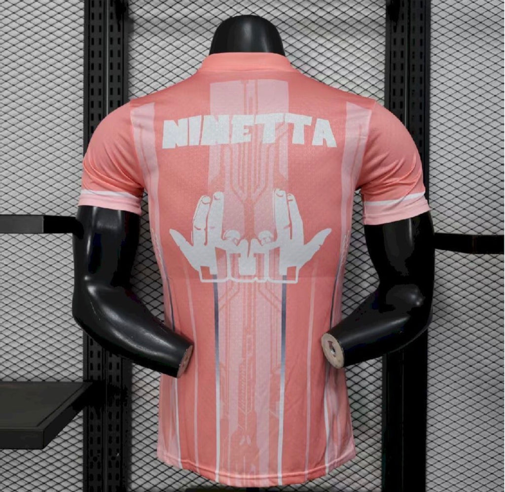 Maillot rose homme de l’Olympique de Marseille 2025/26