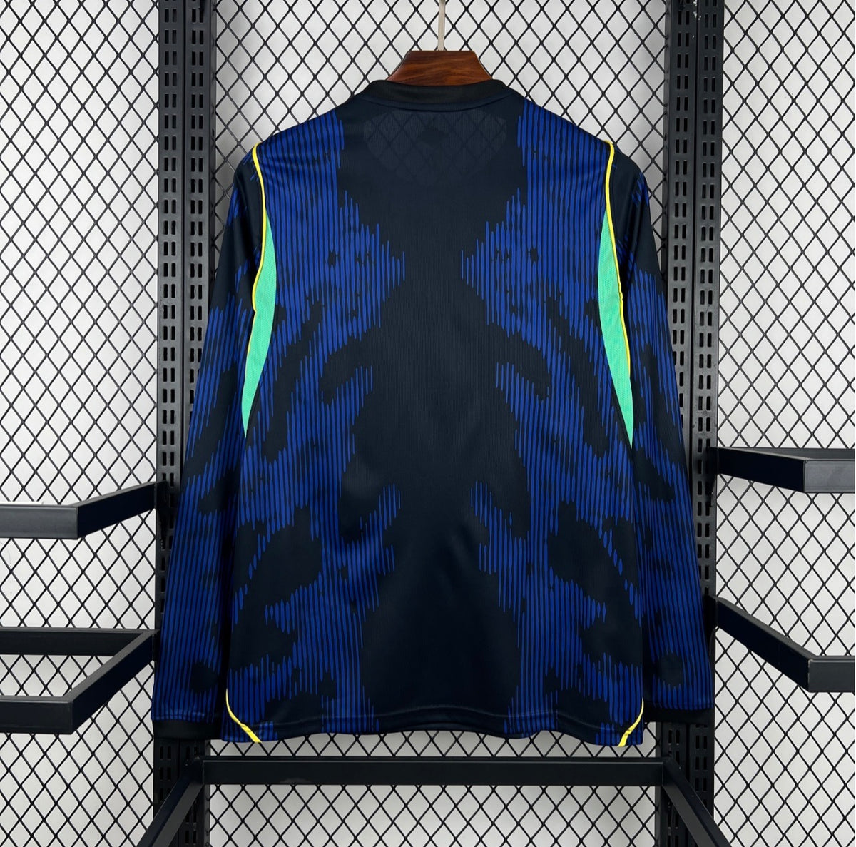 Maillot extérieur Brésil 2026 Coupe du Monde manches longues – Homme
