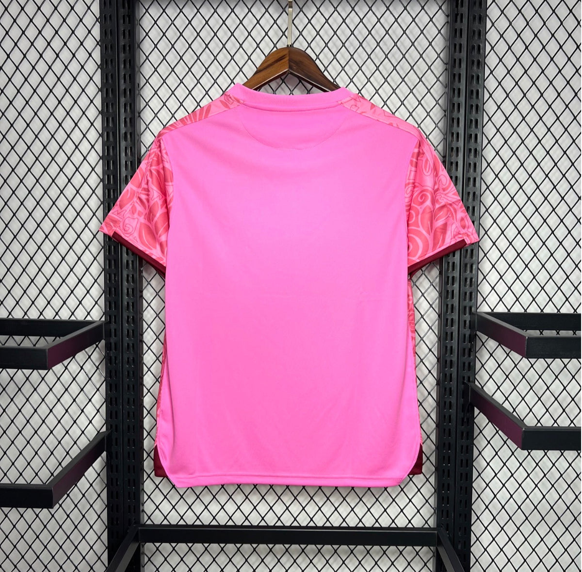 Men's Palestino Pink Pre-Match T-Shirt 2023-24