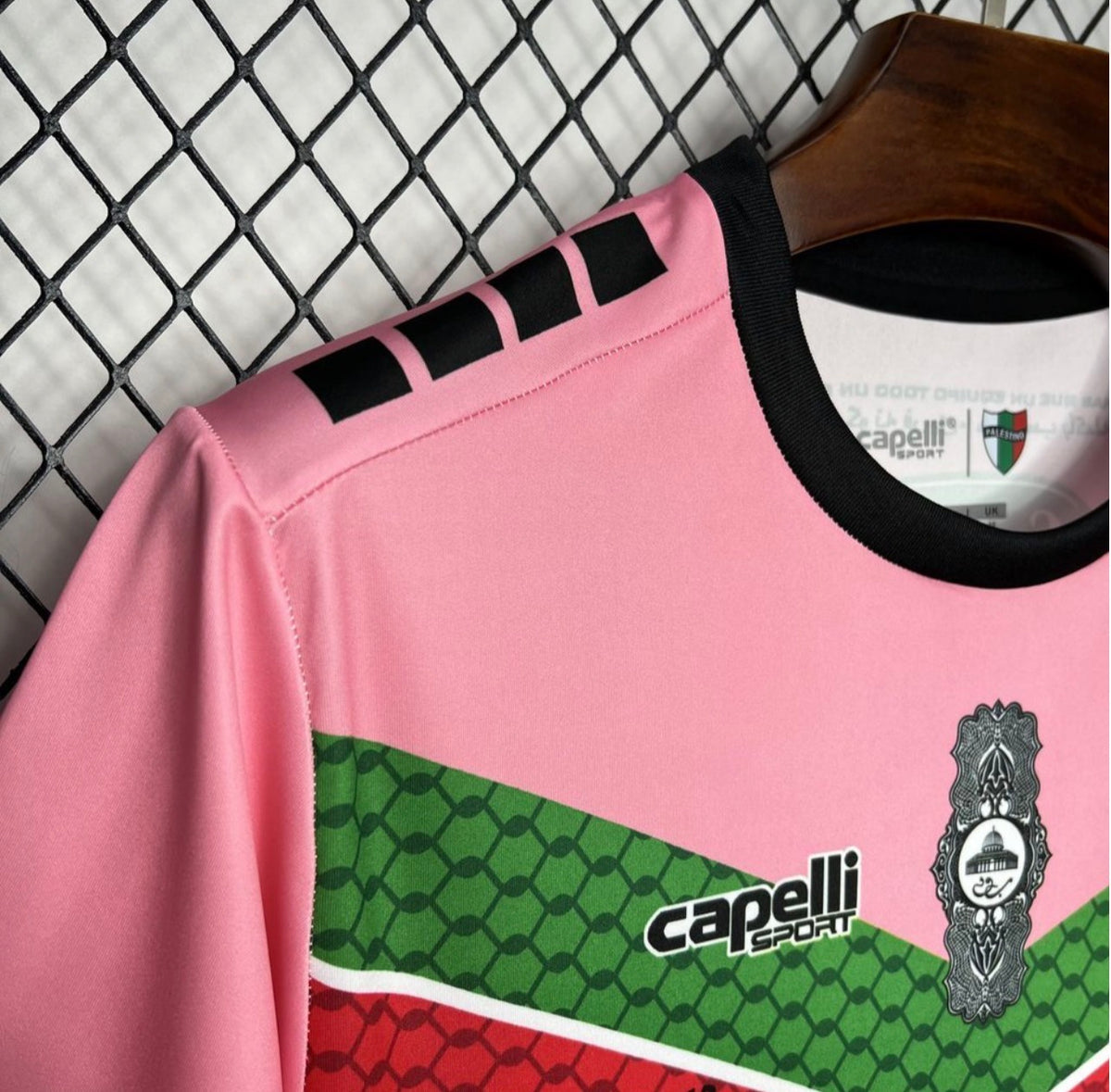 Palestino Pink Graffiti Jersey 2024-25