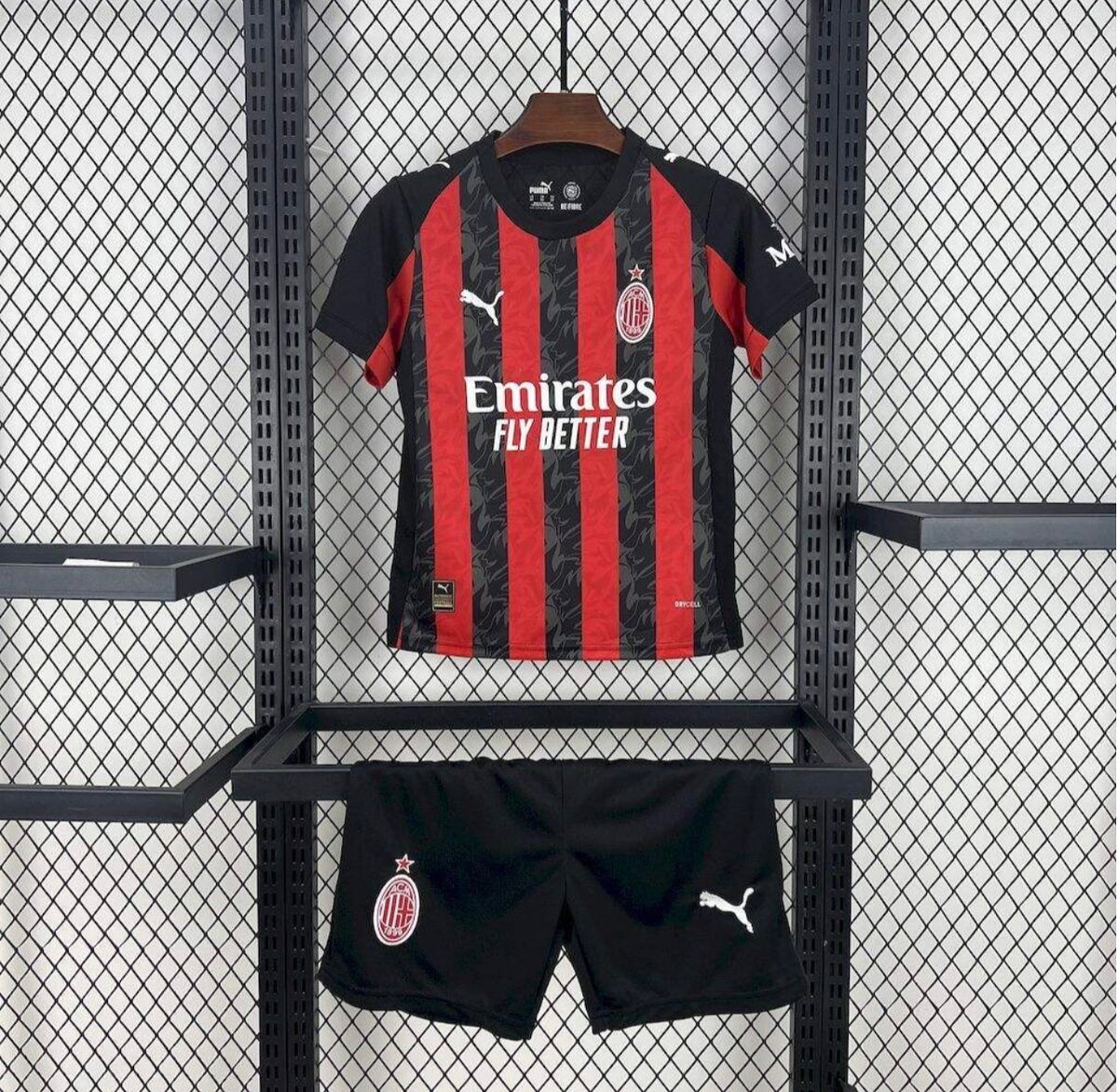 AC Milan 2025/26 Kids' Home Kit