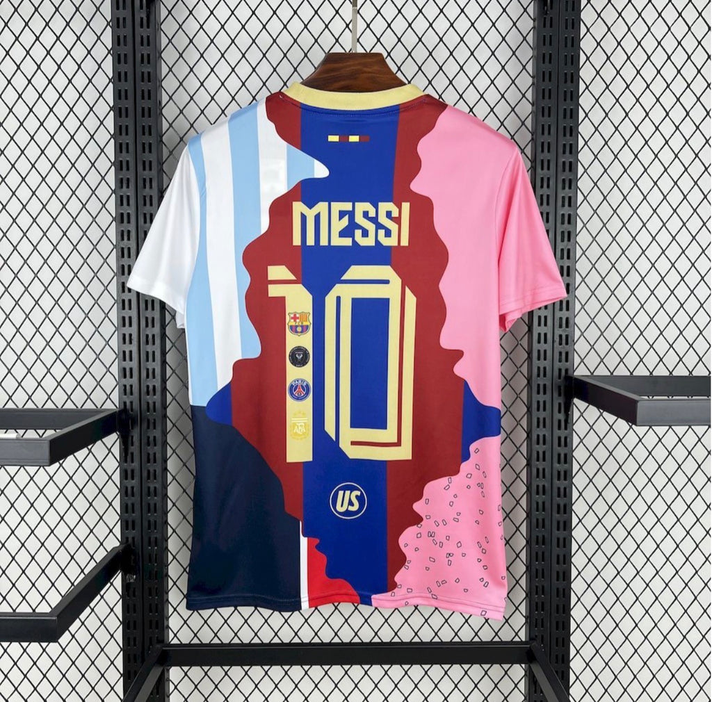 Maillot Lionel Andrés Messi Cuccitini, mix de tous les clubs