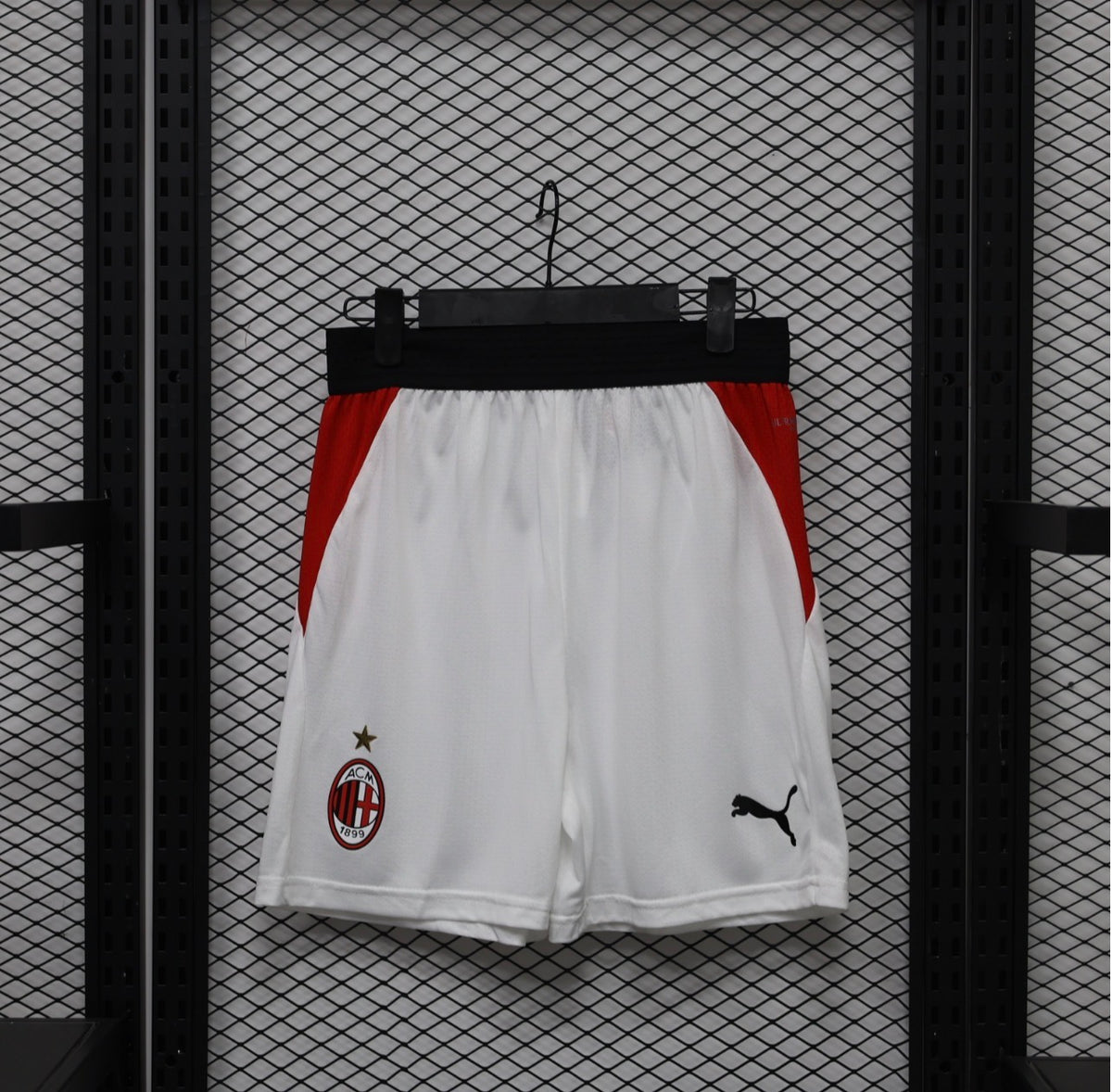 AC Milan men's 2026-27 home player version football shorts
