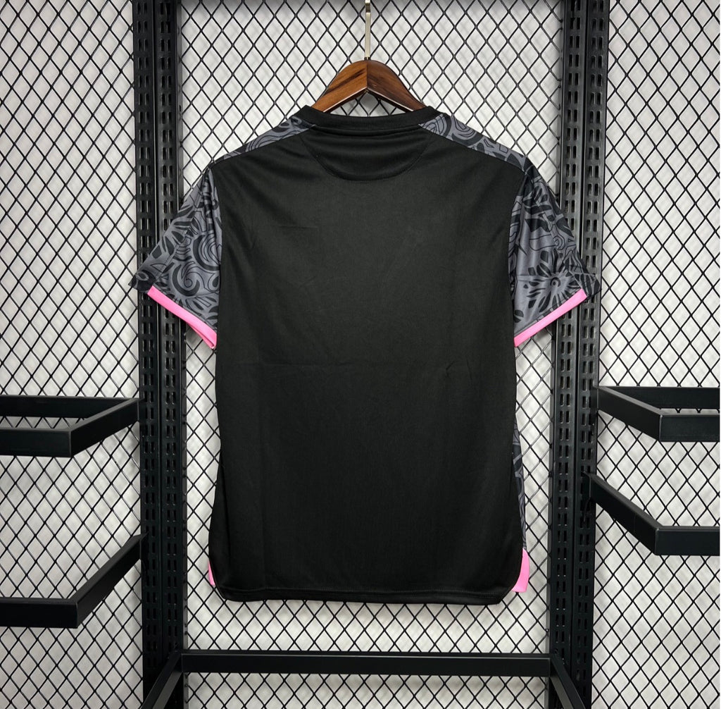 T-shirt Palestino Homme de Pré-Match Noir 2023-24