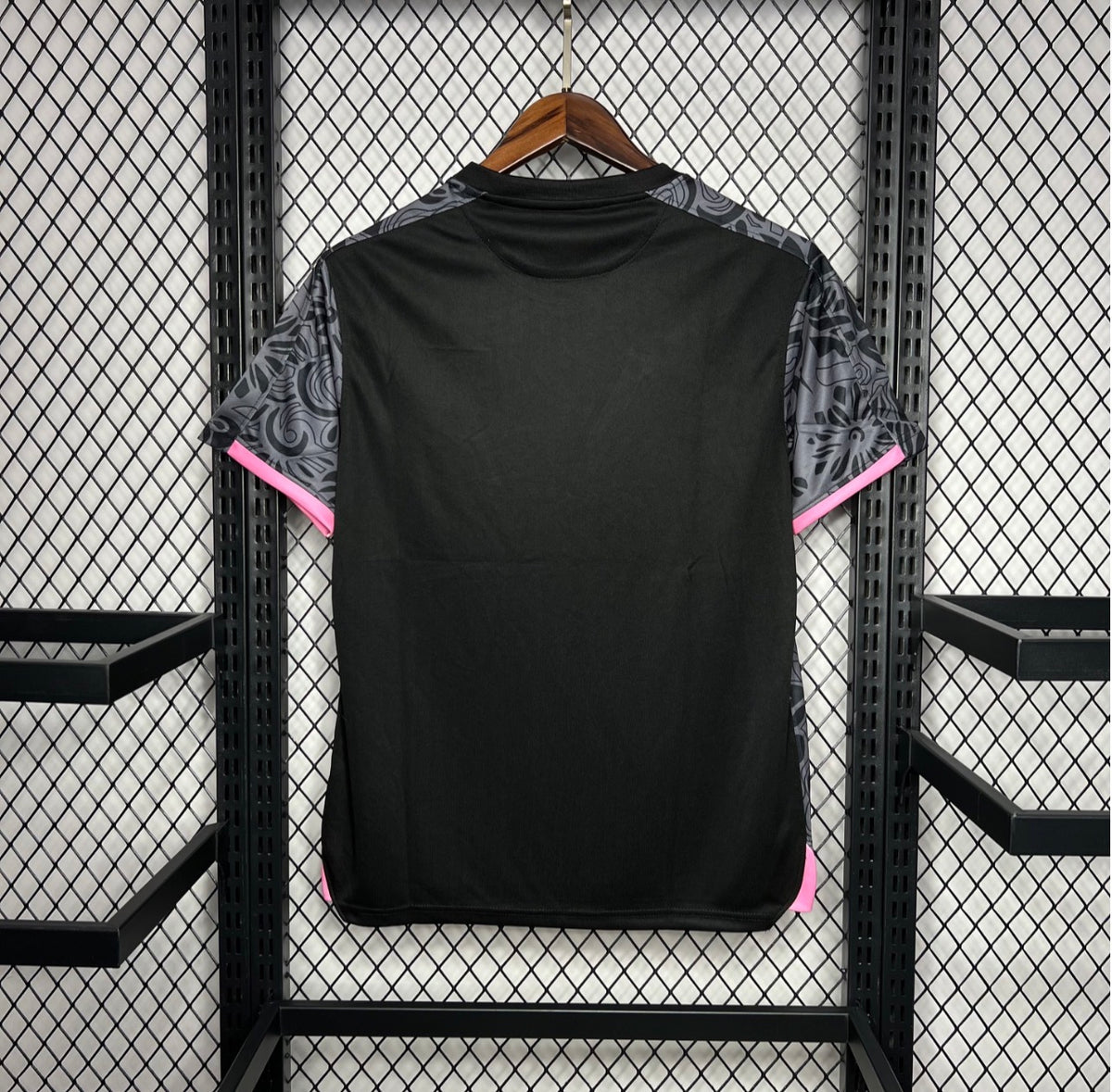 Men's Black Palestino Pre-Match T-Shirt 2023-24