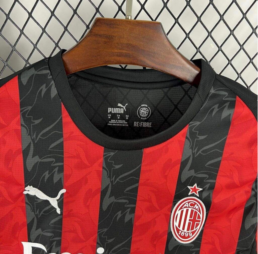 Maillot manches longues domicile AC Milan 2025/26