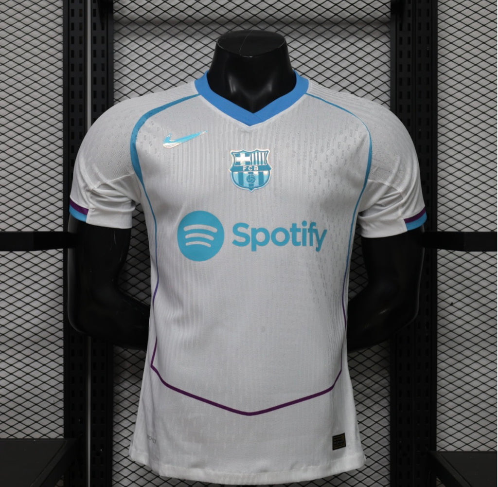 Barcelona Special Edition Player Version Jersey 26-27 – White