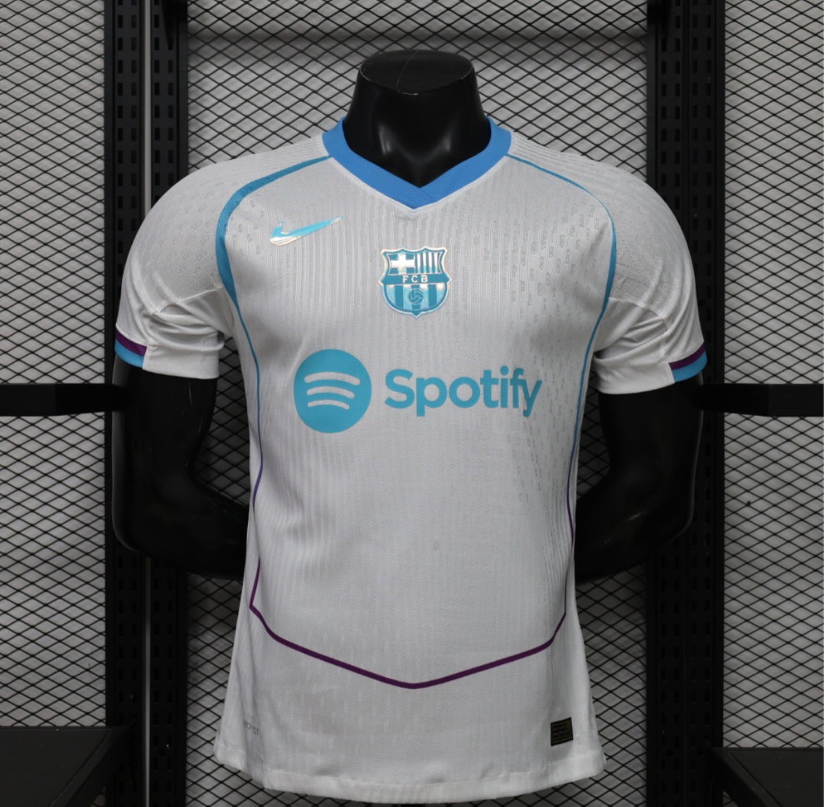 Barcelona Special Edition Player Version Jersey 26-27 – White